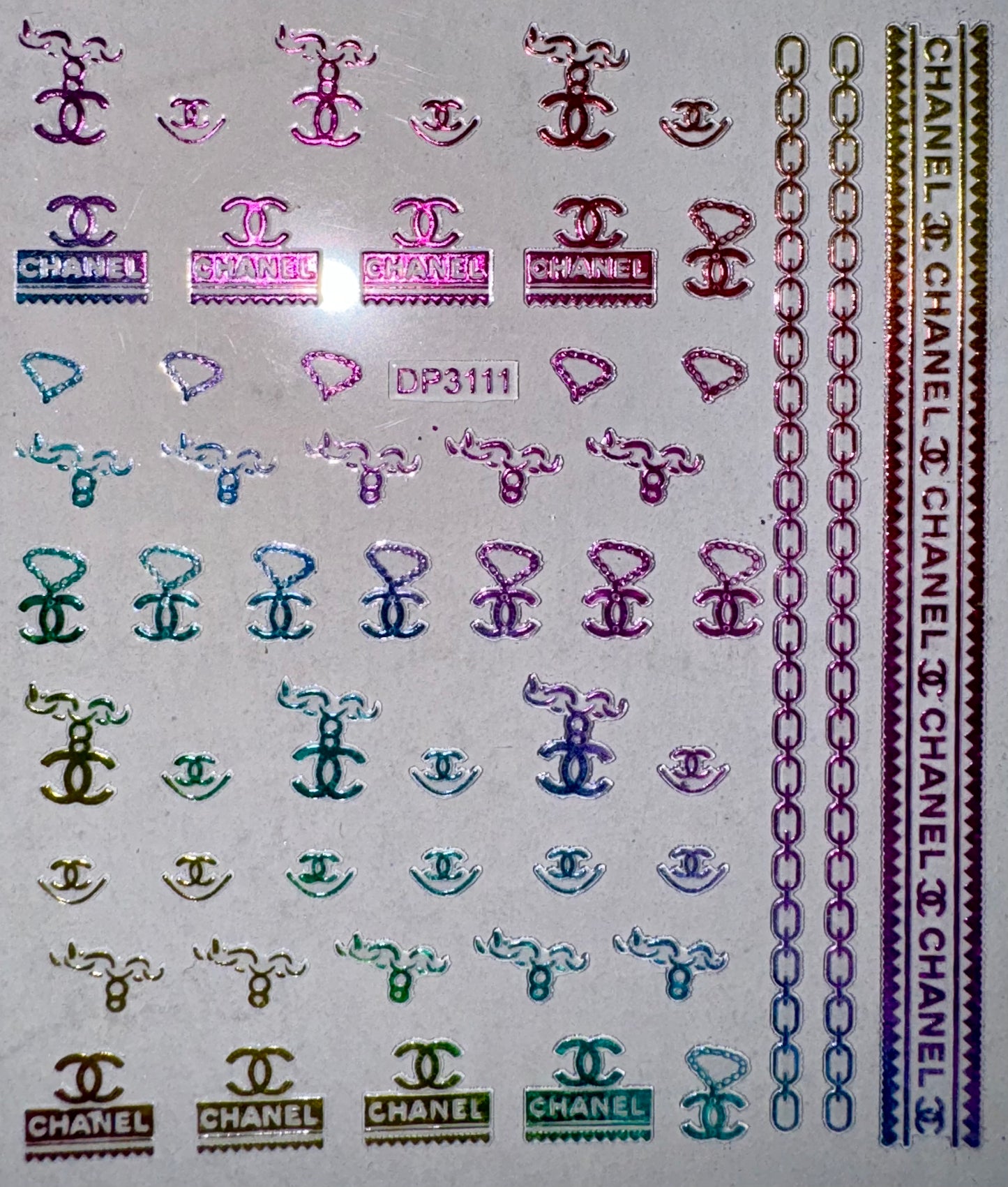 DESIGNER STICKER - CHANEL