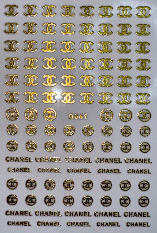 DESIGNER STICKER - CHANEL