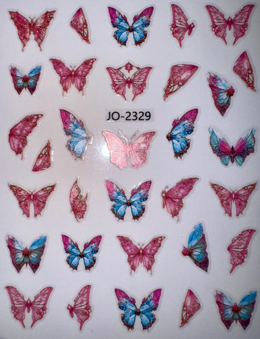 BUTTERFLY STICKER - JO2329