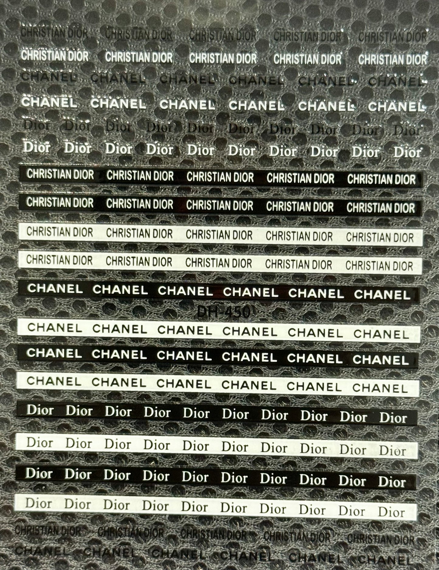 DESIGNER STICKER - CHANEL, DIOR, CHRISTIAN DIOR