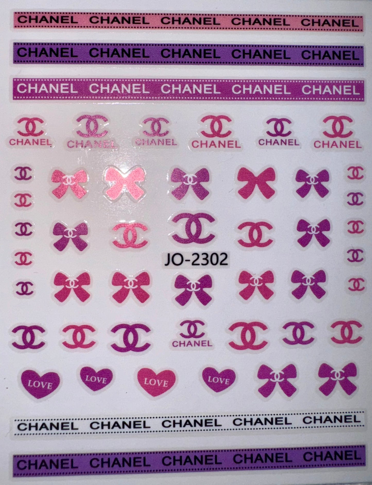 DESIGNER STICKER- CHANEL