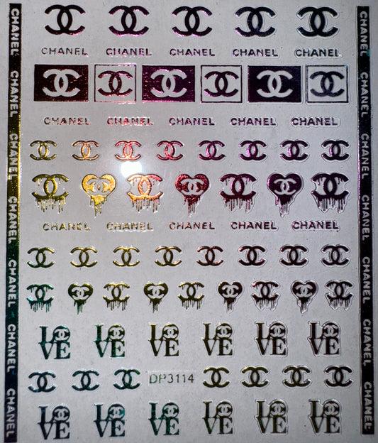 DESIGNER STICKER - CHANEL