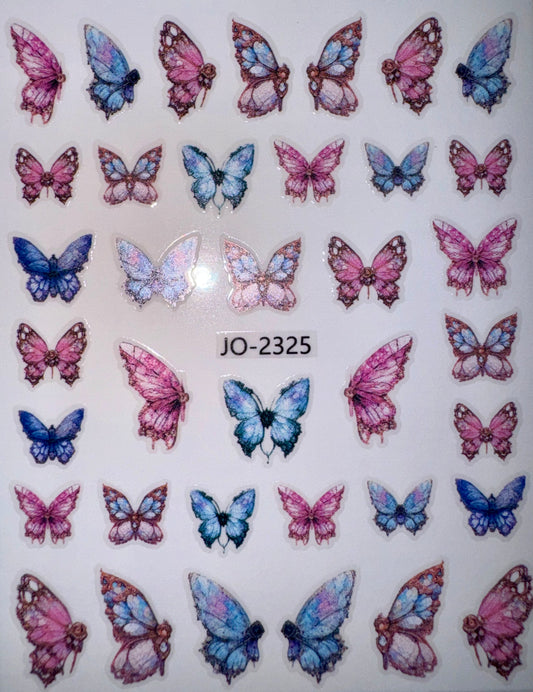 BUTTERFLY STICKER - JO2325