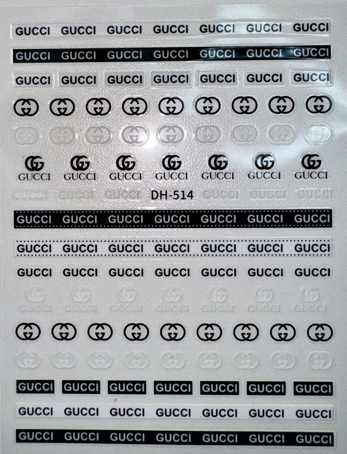 DESIGNER STICKER - GUCCI