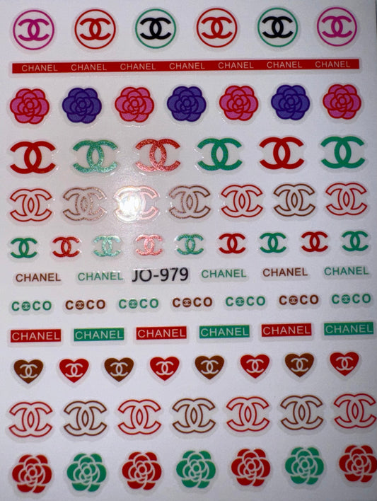 DESIGNER STICKER - CHANEL