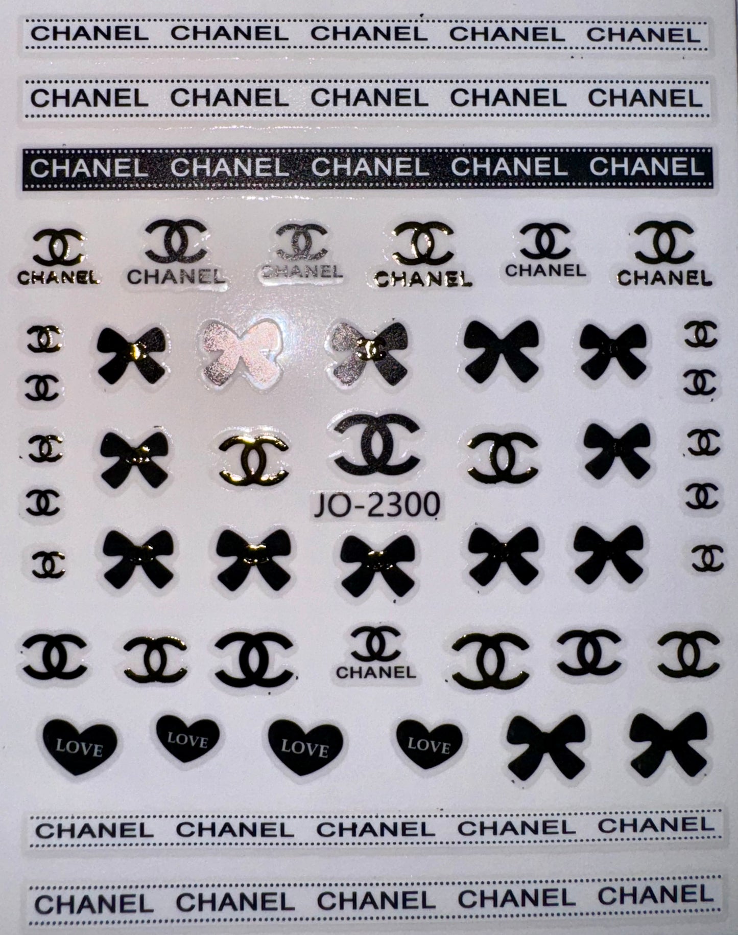 DESIGNER STICKER - CHANEL