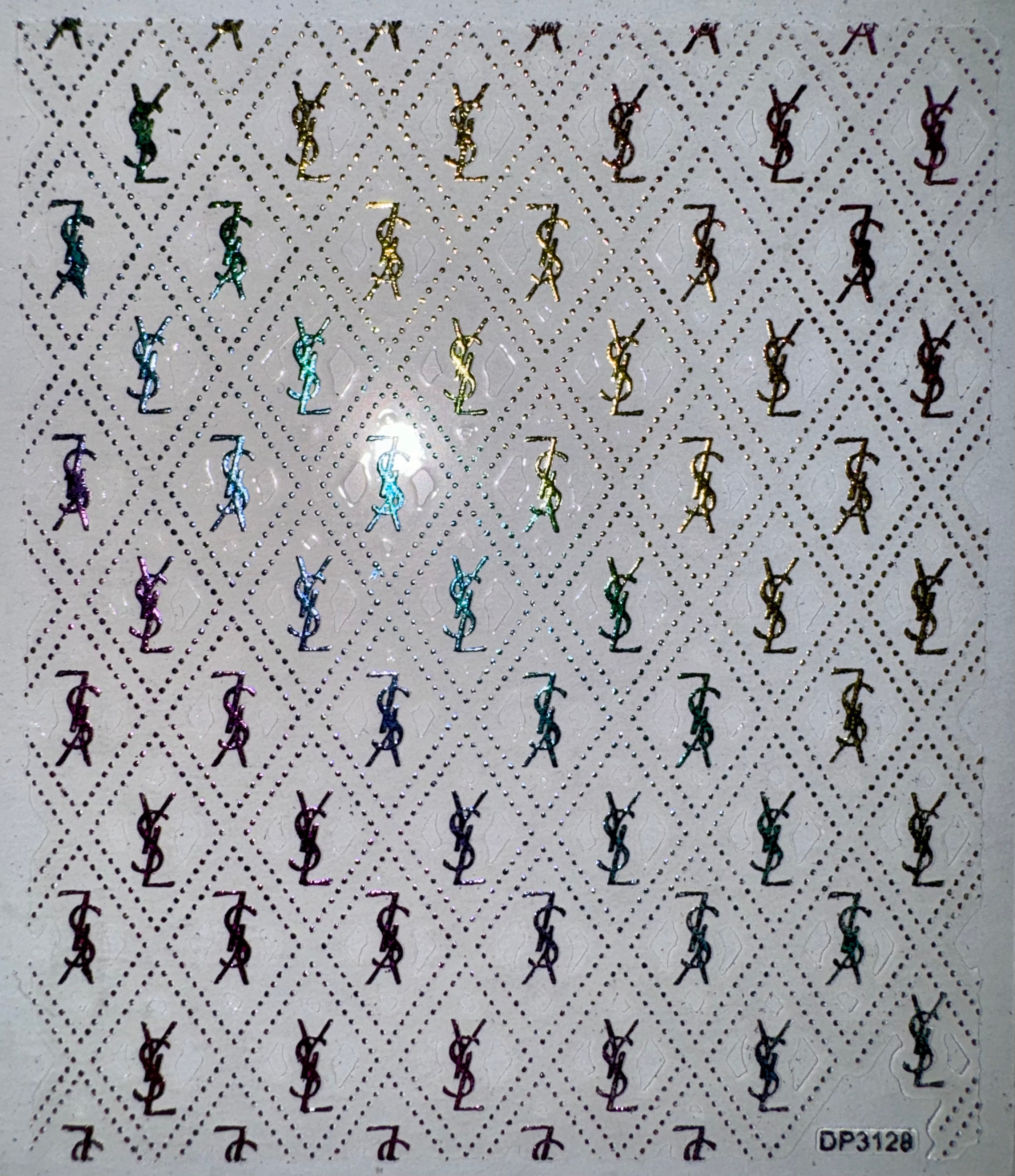 DESIGNER STICKER - YSL – Pryss Press