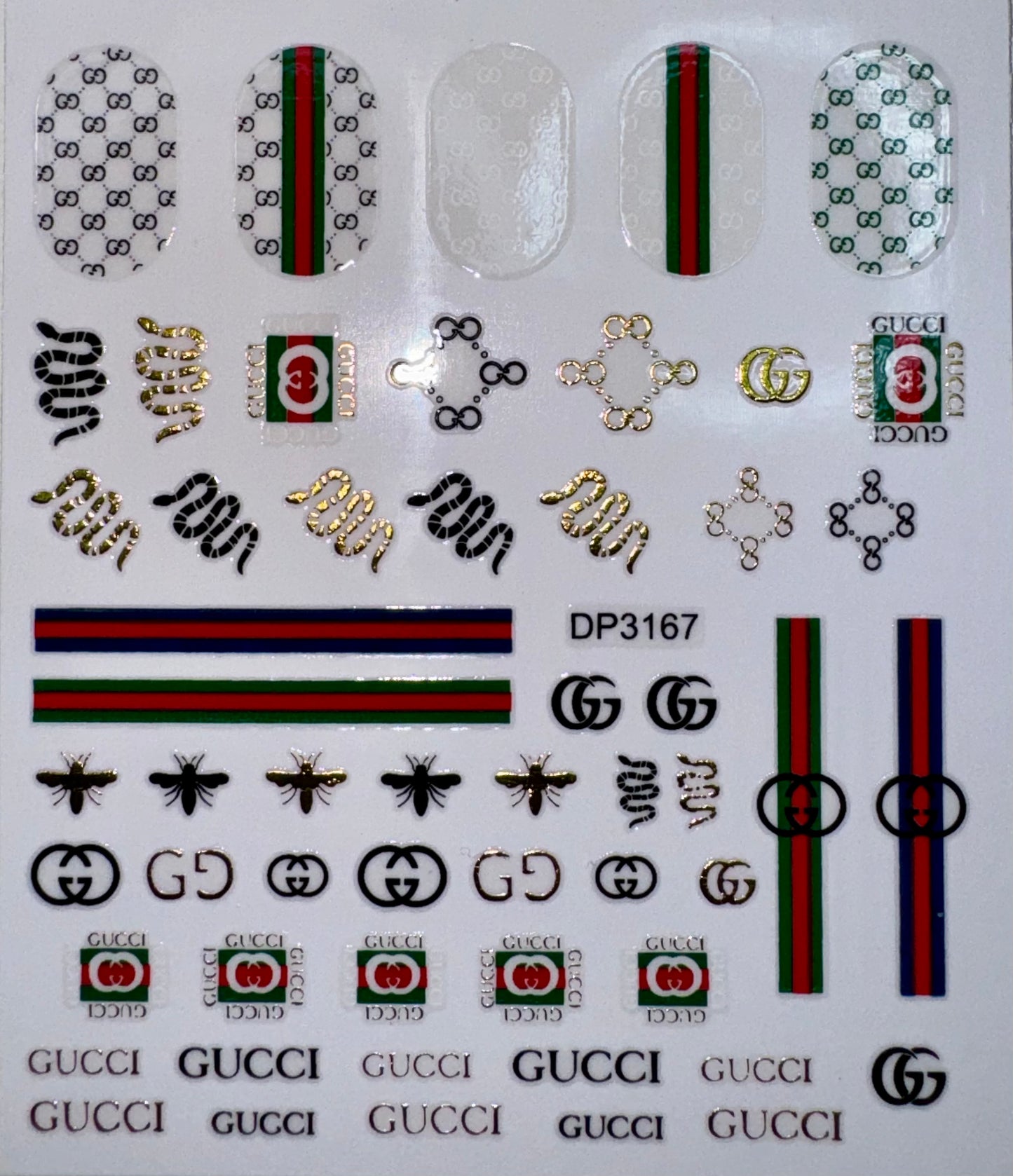 DESIGNER STICKER - GUCCI