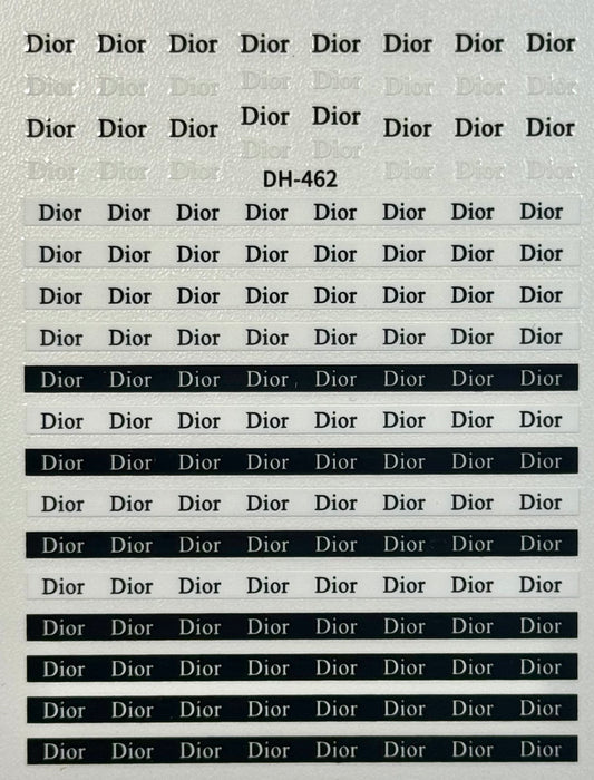 DESIGNER STICKER - DIOR