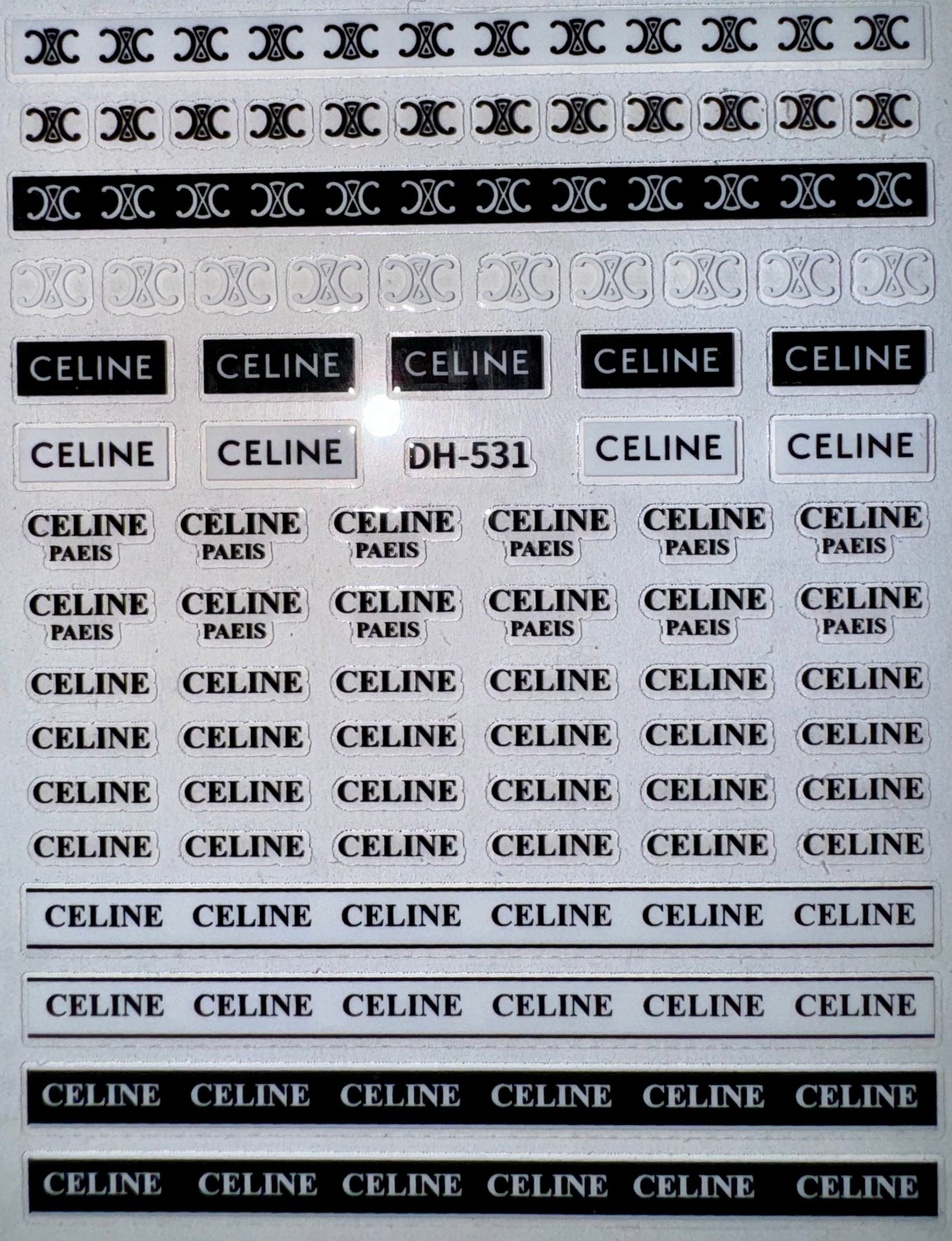 DESIGNER STICKER - CELINE