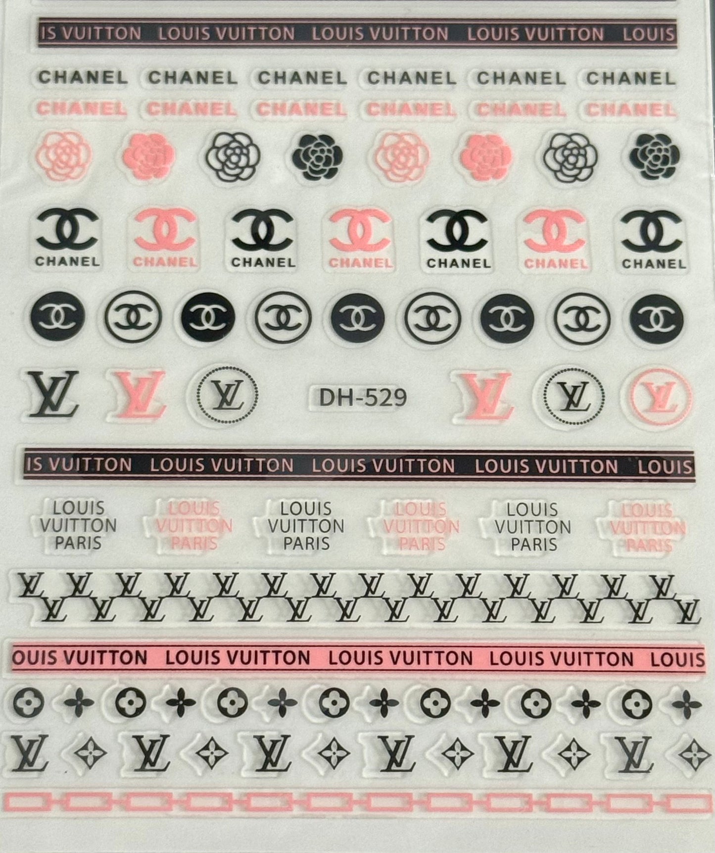 DESIGNER STICKER - CHANEL & LOUIS VUITTON