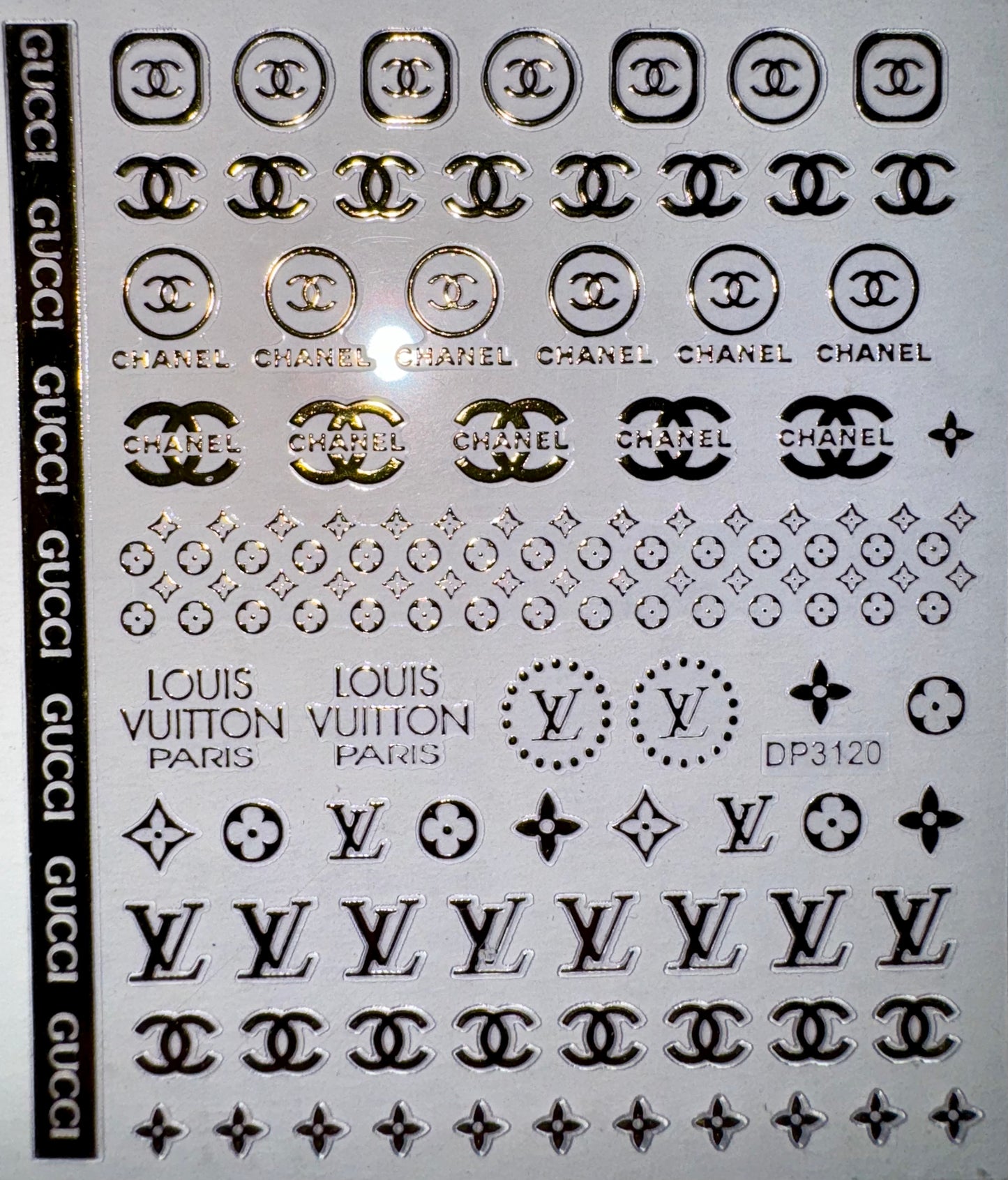 DESIGNER STICKER - CHANEL & LOUIS VUITTON