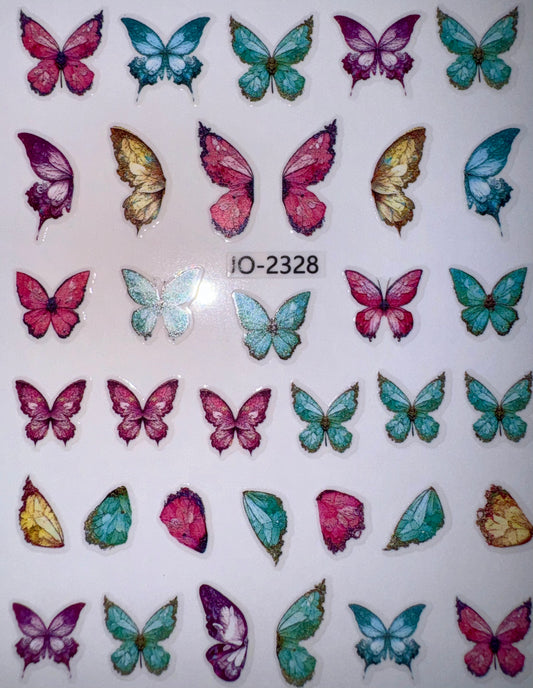 BUTTERFLY STICKER - JO2328