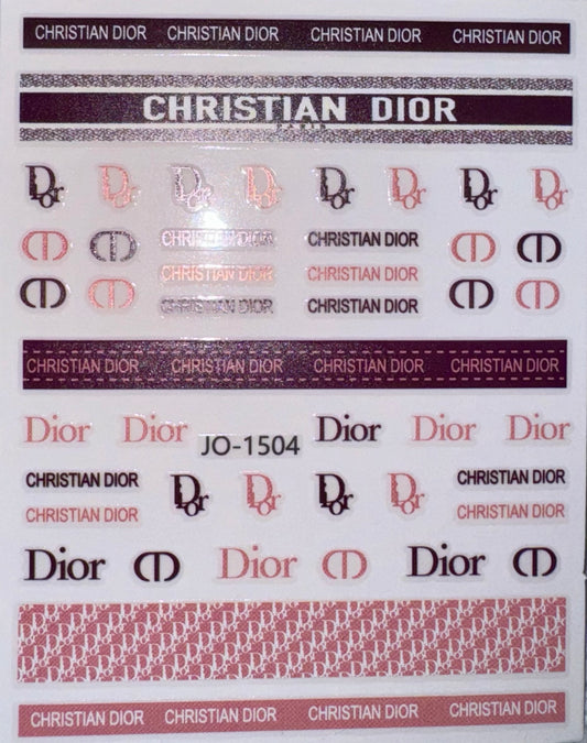 DESIGNER STICKER - DIOR