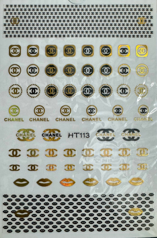 DESIGNER STICKER - CHANEL